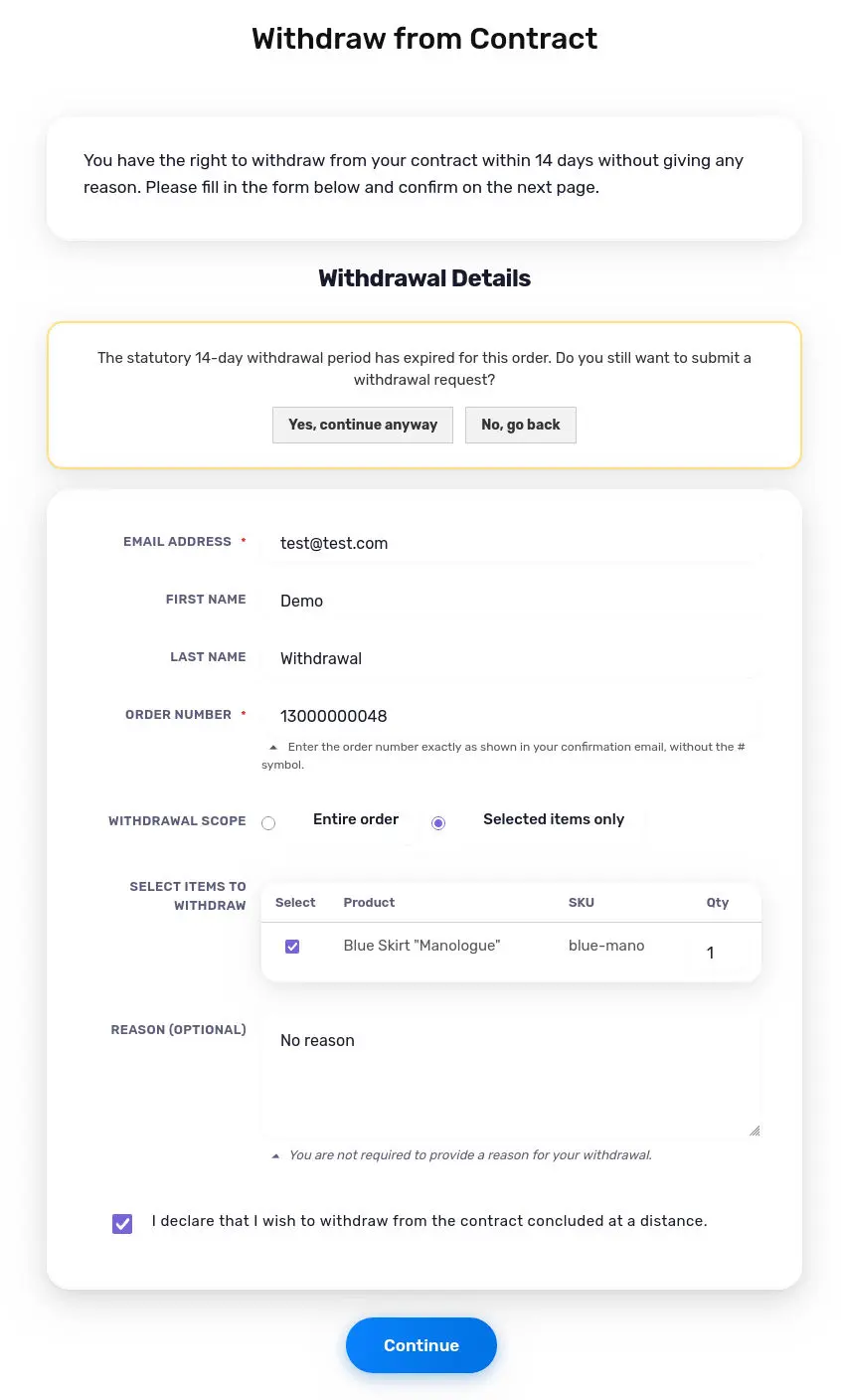 EU Withdrawal Button - screenshot 2